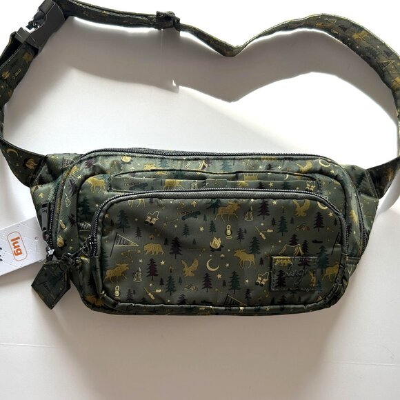 Lug Hitch Belt Bag Sling Camp Green - Camping Motif - Picture 6 of 12